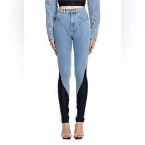H&M Mugler jeans, size US 6, EUR 38